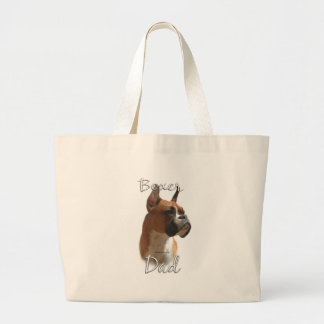 Boxer Dad 2 Large Tote Bag