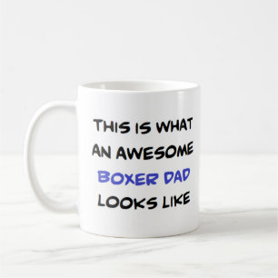 boxer dad, awesome coffee mug