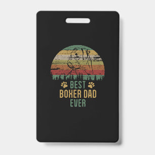 Boxer dad badge