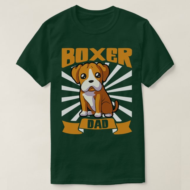 Boxer Dad Boxer T-Shirt (Design Front)