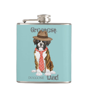 Boxer Dad Hip Flask