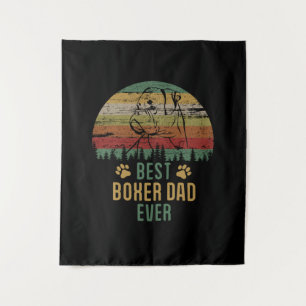 Boxer dad tapestry