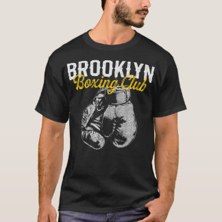 Boxer Distressed Retro Brooklyn Boxing Club Vinta T-Shirt