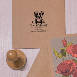 Boxer Dod, Return Address, Rubber Stamp