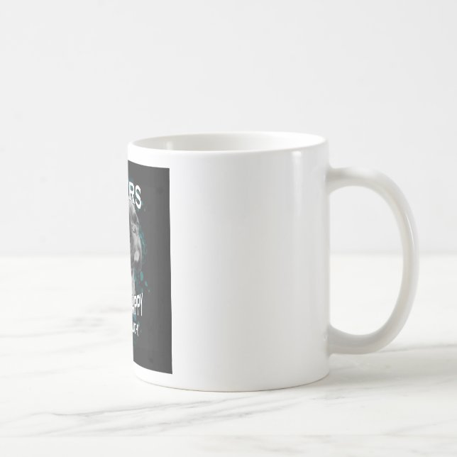 Boxer Dog Animal Lovers Art Text Coffee Mug (Right)