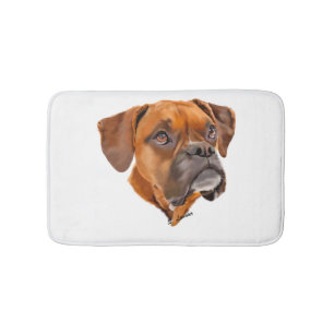 Boxer Dog Bath Mat