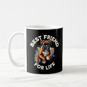 Boxer Dog Best Friend For Life Coffee Mug