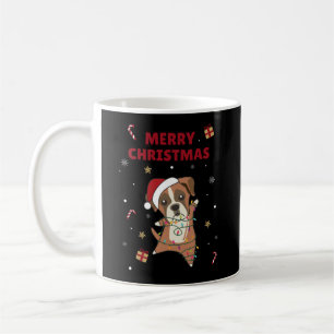 Boxer Dog Christmas Snow Winter Animals Dogs Coffee Mug
