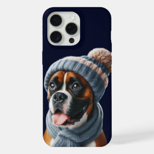 Boxer Dog Cold Noses, Warm Cuddles iPhone 15 Pro Max Case