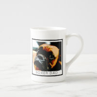 Boxer Dog Dad Custom Pet Photo