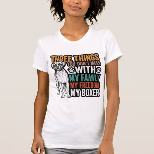 Boxer Dog Family Freedom Vintage Shirt Design_1