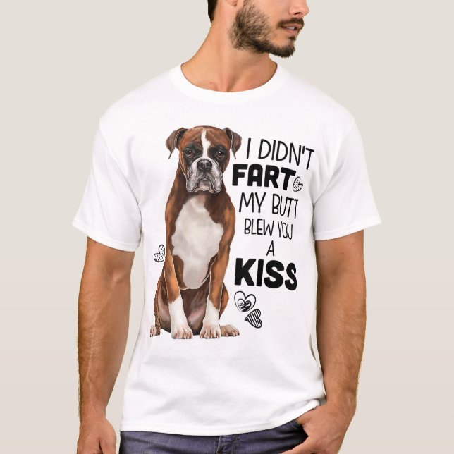 Boxer dog Funny for Dog Mom Dog Dad Dog Lover Gift T-Shirt (Front)