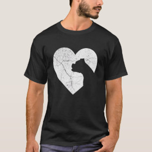 Boxer Dog Funny Heart Valentine's Day Dog Dad Mom T-Shirt