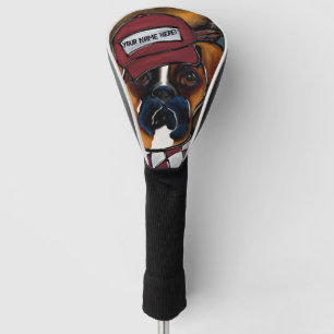 Boxer Dog Golf Head Cover