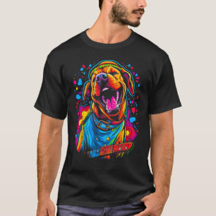 Boxer Dog Guitar T-Shirt