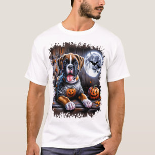 Boxer Dog Halloween T-Shirt