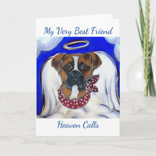 Boxer Dog Holiday Card