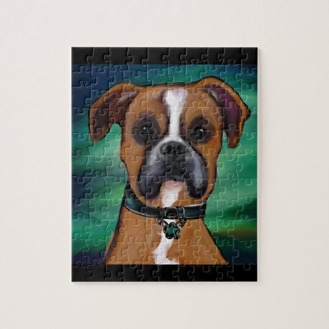 Boxer Dog Jigsaw Puzzle (Vertical)