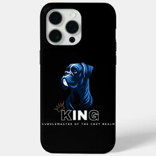 Boxer Dog King Cuddle Master iPhone 15 Pro Max Case
