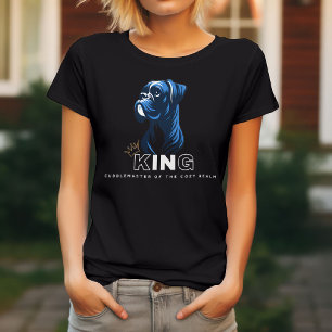 Boxer Dog - King Cuddle Master T-Shirt