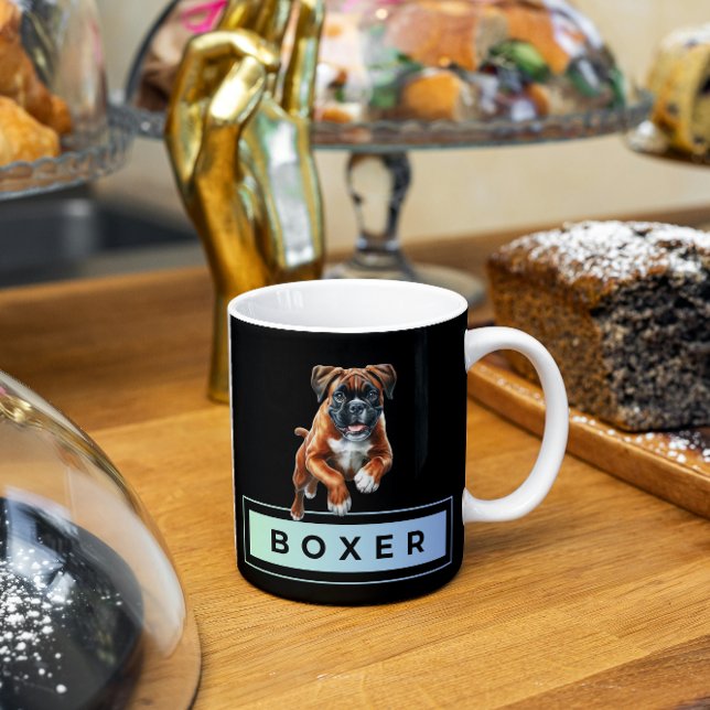 Boxer Dog - Leaps & Bounds Coffee Mug (Creator Uploaded)
