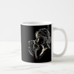 Boxer dog mom cute boxer dog lover mother's day coffee mug