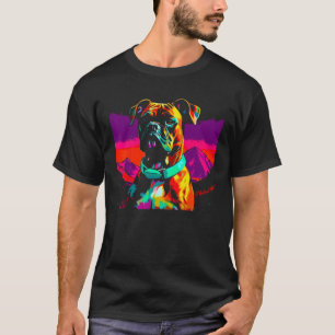 Boxer Dog Mountain T-Shirt