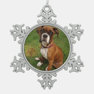 BOXER DOG ornament