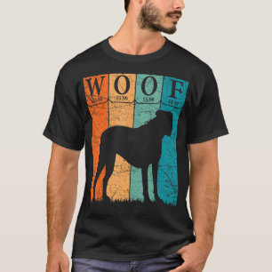 Boxer Dog Periodic Table Elements Dog Lover Woof T-Shirt