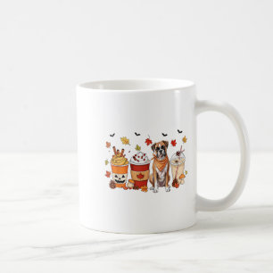 Boxer Dog Pumpkin Spice Coffee Women Men Fall Autu Mug