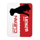 Boxer Dog, Puppy Dishwasher Magnet - Licked Clean