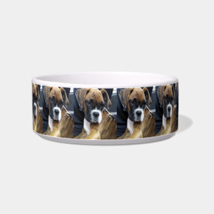 BOXER DOG PUPPY dog dish