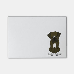 Boxer Dog Puppy Post-it Notes