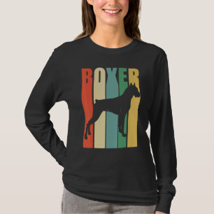 Boxer Dog Retro T-Shirt