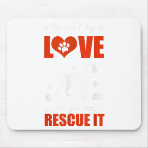Boxer Dog Shirts - You Can't Buy Love But You Can Mouse Pad