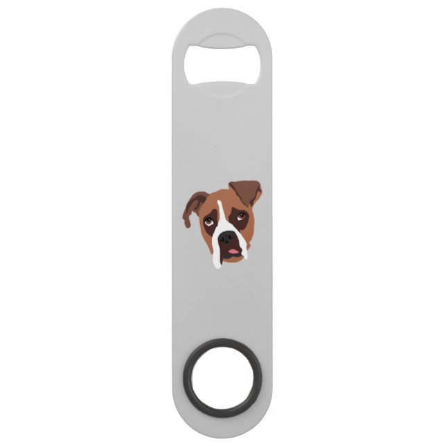 Boxer Dog Speed Bottle Opener (Front)