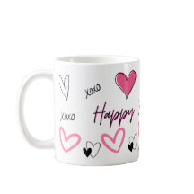 Boxer Dog Valentine's Day mug