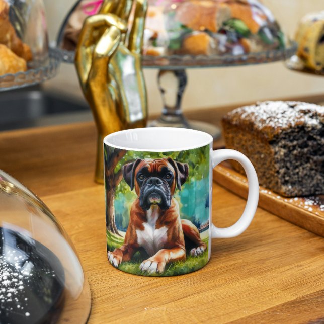 Boxer Dog🐾Wiggle Butts & Tail Wags Coffee Mug (Creator Uploaded)