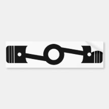 Boxer Engine Bumper Sticker