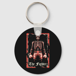 Boxer Fighter - Sparring Gloves Boxing Skeleton Ta Keychain