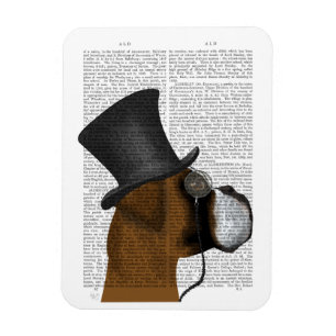 Boxer, Formal Hound and Hat Magnet