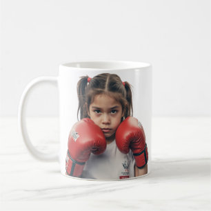 boxer girl mug