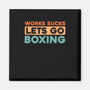 Boxer Gloves - Fighter Sparring Boxing Magnet