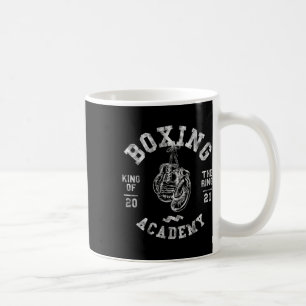Boxer Gloves Vintage Retro Style King Of The Ring Coffee Mug