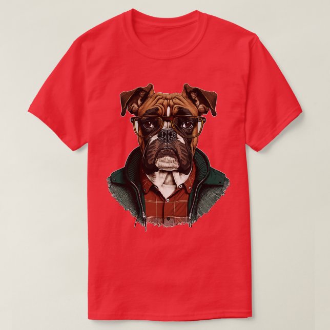 Boxer hipster T-Shirt (Design Front)