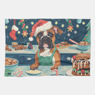 Boxer Holiday Baking: Festive Christmas Kitchen Towel