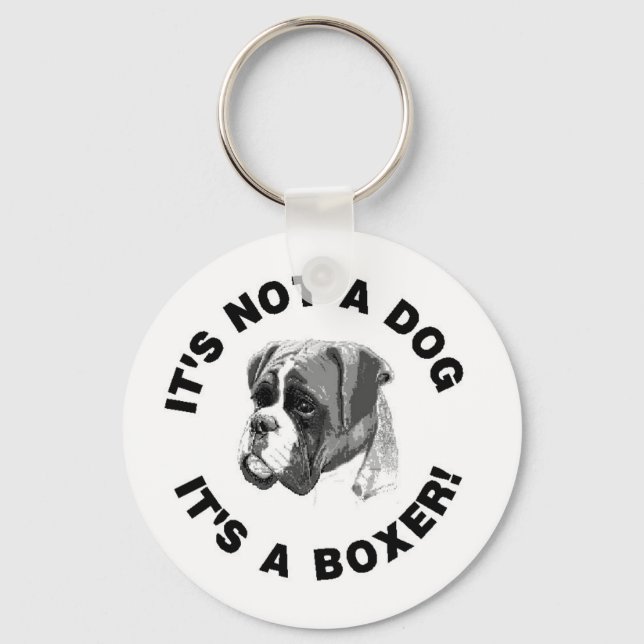 Boxer Idea 1 Keychain (Front)