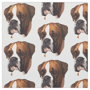Boxer in Portrait Fabric