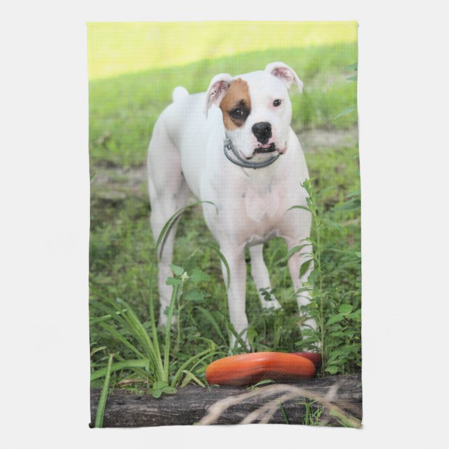Boxer  kitchen towel (Vertical)