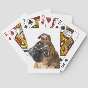 Boxer Love Playing Cards